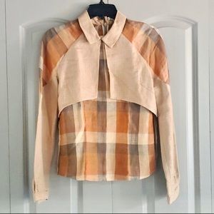 Rodarte layered blouse